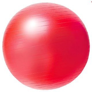 Bridgeport 台灣橋堡 頂級 防爆 瑜珈球, 直徑 55cm, 紅色