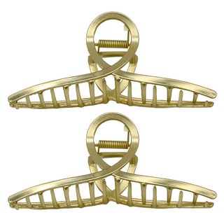 BELLE MADAME 貝麗瑪丹 素面交叉大沙夾 Set 2個