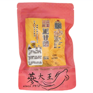 蔘大王 薑黃紅棗正甘茶包, 60g, 1袋
