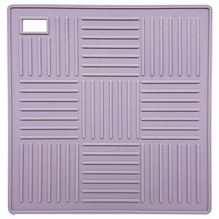 LocknLock 樂扣樂扣 粉彩矽膠隔熱 方形, 薰衣草紫, 1個