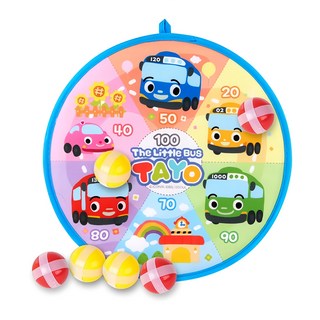 TAYO Bunnyland 軟式安全飛鏢, 1個, 混和顏色