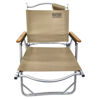 Mounthiker 原木紋方管克米特椅, 鋁合金材質, 600D牛津布, KH-L, 1個