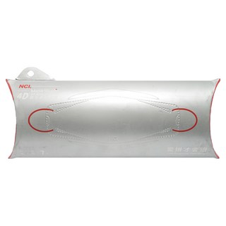 NCI MaskStudio 4D韓式醫用口罩 成人用 未滅菌, 愛拼才會銀, 7片, 1盒