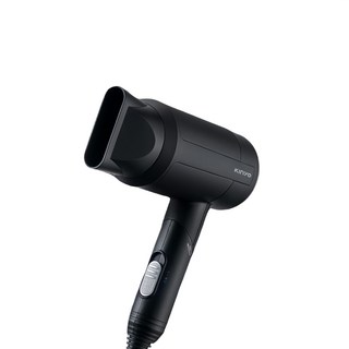 Kinyo 量負離子摺疊吹風 KH-9525, 黑色