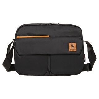 PARTAKE 大側背包 多口袋設計, 黑色, 31 x 24 x 8cm