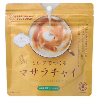 坪市製茶 馬薩拉茶粉 沖泡用 100g/包 - 暖心香料風味，輕鬆享受道地印度奶茶, 1包, 1入