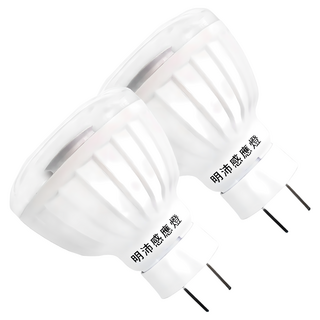 明沛 2W LED紅外線感應燈 插頭款 MP4619-2 黃光, 2個