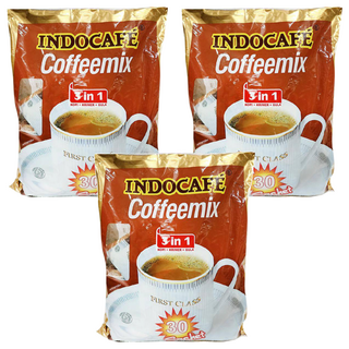INDOCAFE MIX 3IN1 三合一咖啡, 20g, 30包, 3袋