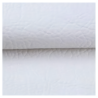 fioJa 自黏背膠皮革修補貼片 PU皮革 耐磨耐用 黏性良好, 白色, 1個