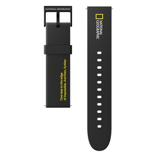 NATIONAL GEOGRAPHIC 國家地理 Smart strap 錶帶, 黑色, 1條
