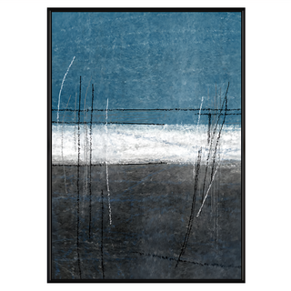 交界 APAD4625B 抽象藝術畫作, 42 x 59.4cm, 黑色, 1入