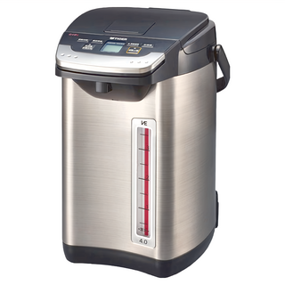 TIGER 虎牌 無蒸氣VE節能省電真空熱水瓶 4L, PIE-A40R