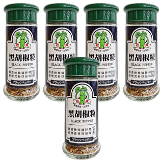 松井 黑胡椒粒 增添食材滋味 台灣產, 25g, 5瓶