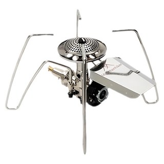 Mountainhiker 山之客 szk926蜘蛛爐-銀色，輕巧便攜，戶外露營野炊爐具首選, 1入