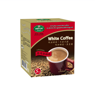 GARDEN CAFE 花園咖啡 原味白咖啡 厚實口感 濃郁好喝, 30g, 5包, 1盒