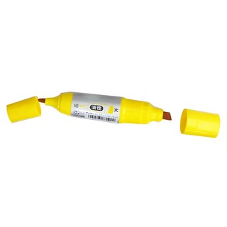 PILOT 百樂 雙頭麥克筆 MFN-15FB 粗, 黃色, 10支