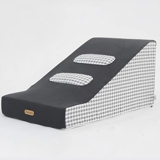 Redpuppy 居家風格寵物階梯, 格紋灰, 1個