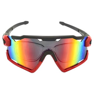 Spear 運動太陽眼鏡 烈焰 高效防護 時尚運動造型, 不適用, 1個