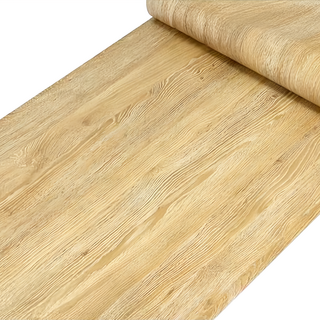 仿真木紋自黏防水壁紙 PVC材質, 黃杉木, 300 x 60cm