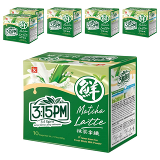 3點1刻 抹茶拿鐵, 22g, 10包, 6盒