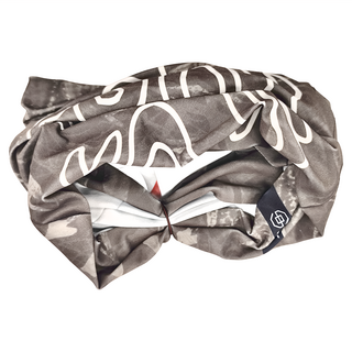 SPOX CREW 團結SPOX 魔術頭巾, 灰色, 48.5 x 23cm