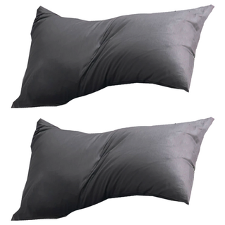 夢之語 臺灣製 石墨烯遠紅外線水洗枕, 2個, 石墨烯 灰色