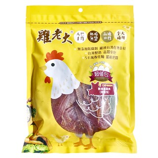 雞老大 零食 超值包 犬用 天然手作 無鹽 低脂 全犬用, 照燒雞腿肉, 220g, 1包