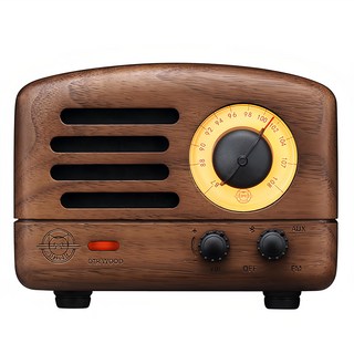 MUZEN OTR經典復刻藍牙音響收音機 經典版胡桃木, MUZEN OTR, 原木色