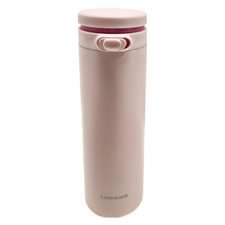 LocknLock 樂扣樂扣 柔光彈跳蓋保溫杯 LHC3274PIK 350g, 粉紅色, 430ml, 1個