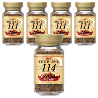 ucc THE BLEND 114即溶咖啡, 135g, 1入, 5罐