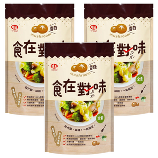 味王 食在對味 香菇風味調味料, 500g, 3包