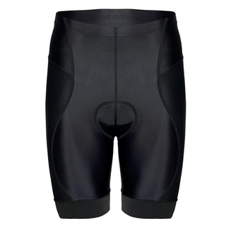 Frontier NERVE TRAINING Shorts 男款運動版平口短車褲, 高支撐性布料, EIT Berenis Audax褲墊, 膠原蛋白布料, M, 黑色, 1件