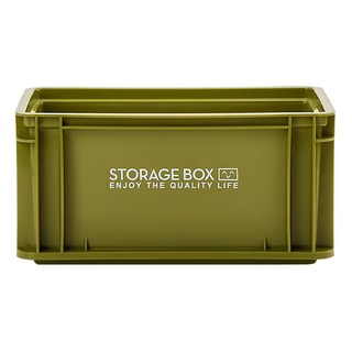 工業風收納盒, XXL, 綠色, 1個