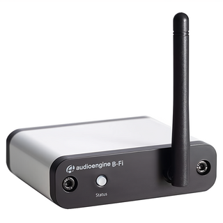 Audioengine B-Fi Wi-Fi無線音樂串流播放器, 兼容Android和iOS系統，配備ES9023晶片, 1個, Black