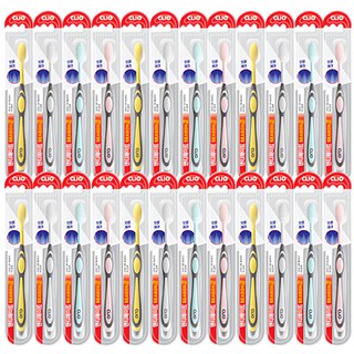 CLIO Clean Dentimate 第2代牙刷 柔軟極細刷毛 獨立包裝, 24支, 1組