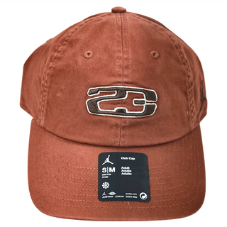 NIKE 耐吉 JORDAN 喬丹 U J CLUB CAP US CB FLT ESS GX 休閒帽 成人款 中性, 棕色, 1個