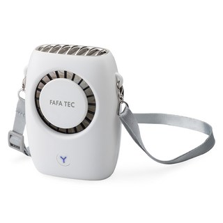 FAFATEC FF4 便攜式頸掛充電風扇, FF4WH, 白色