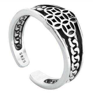 財神小舖 十方財富戒指 925純銀