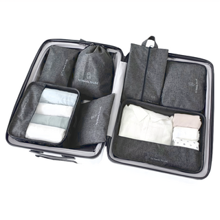 城市漫遊 旅行收納袋7件組 數字款