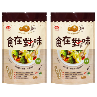 味王 食在對味 香菇風味調味料, 500g, 2包
