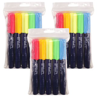 DONG-A 果凍螢光筆 JET Stick 透光感 STICK TYPE, 5色, 3組