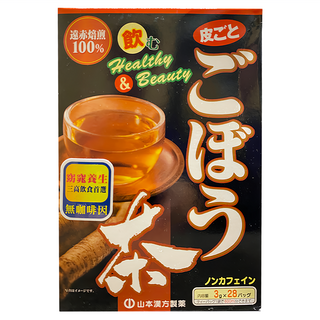 YAMAKAN 山本漢方 牛蒡茶, 無咖啡因, 健康維持, 養生首選, 3g, 28包, 1盒