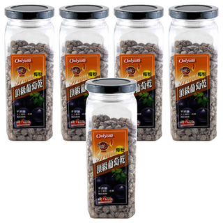 Onlyone 海龍王 梅粉葡萄乾 不添加人工香料、色素、防腐劑, 330g, 5罐