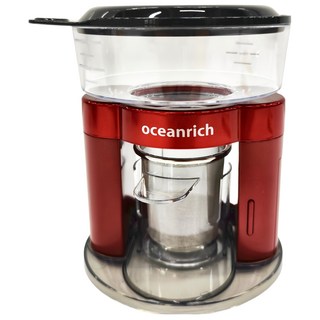 oceanrich 二合一自動旋轉咖啡機 S3 Plus 濾掛手沖咖啡機, 金屬紅