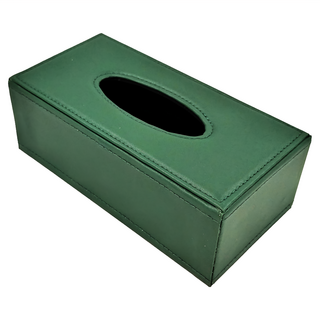 MING SHI 彩色皮質面紙盒 CHN575, 顏色隨機, 1個