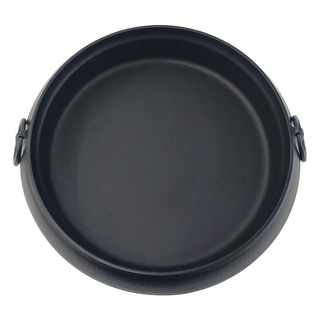 IWACHU 岩鑄 20015 壽喜燒鍋 鐵製 IH爐適用, 1個, 30cm