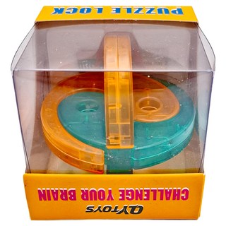 YouRPUZZLE 孔明鎖 太極鎖 竹青 L2731 益智玩具 挑戰腦力, 1入