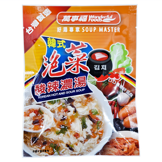 萬事福 韓式泡菜酸辣濃湯 2入 Set, 106g, 1袋