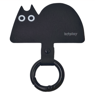 bitplay 掛繩通用墊片 - 炭黑貓, 1個