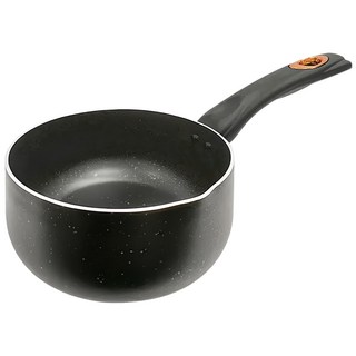 CLARE 羽鑽不沾奶鍋 無蓋, 黑色, 1個, 20cm